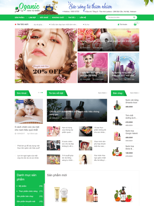 Organic Theme