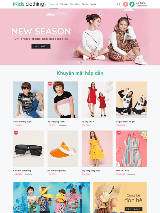 OH! Mẹ và bé (ikids clothing)