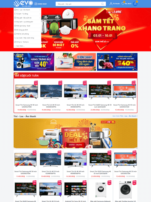 Evo Điện máy